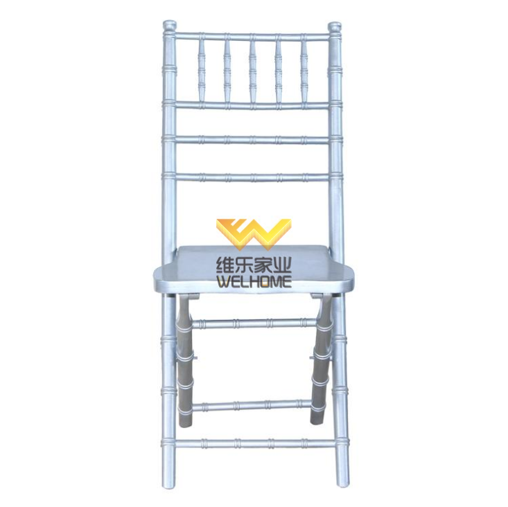 Silver wooden chiavari folding chair wholesale for wedding/event